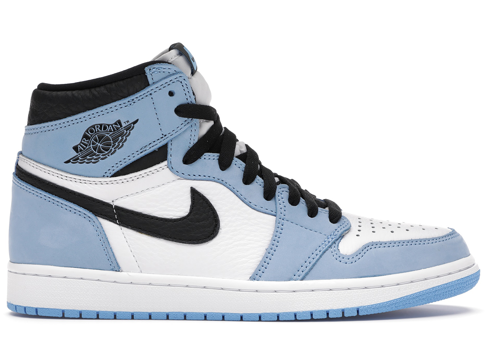 Jordan 1 Retro High White University Blue Black - vstockx