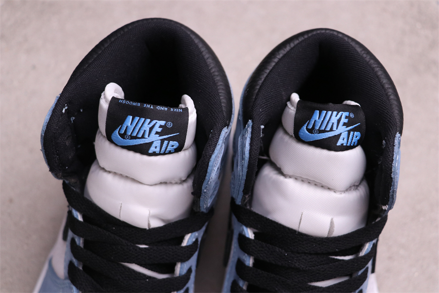 Jordan 1 Retro High White University Blue Black - vstockx