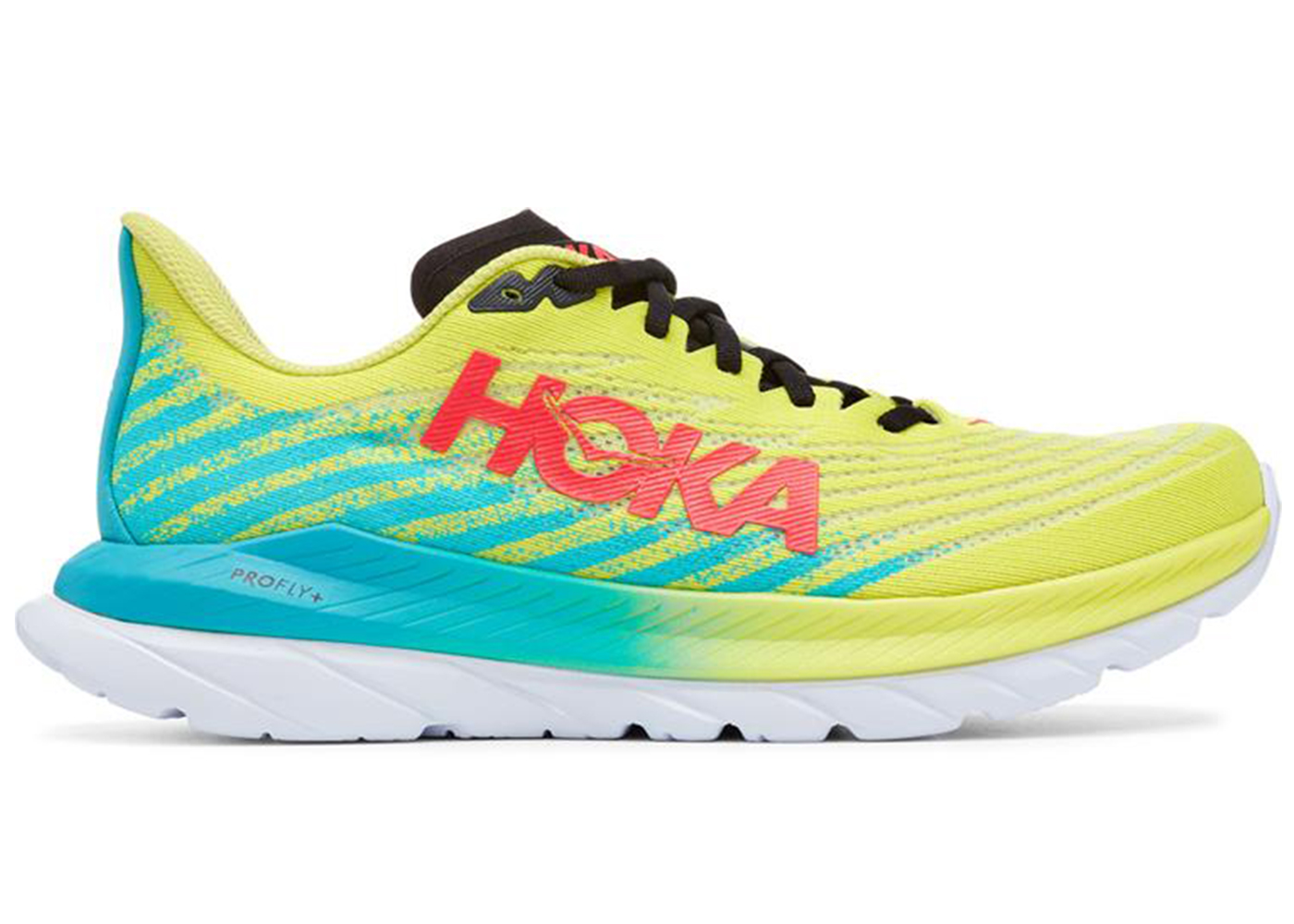 Shoes Hoka One One Mach 5 Evening Primrose Scuba Blue - vstockx