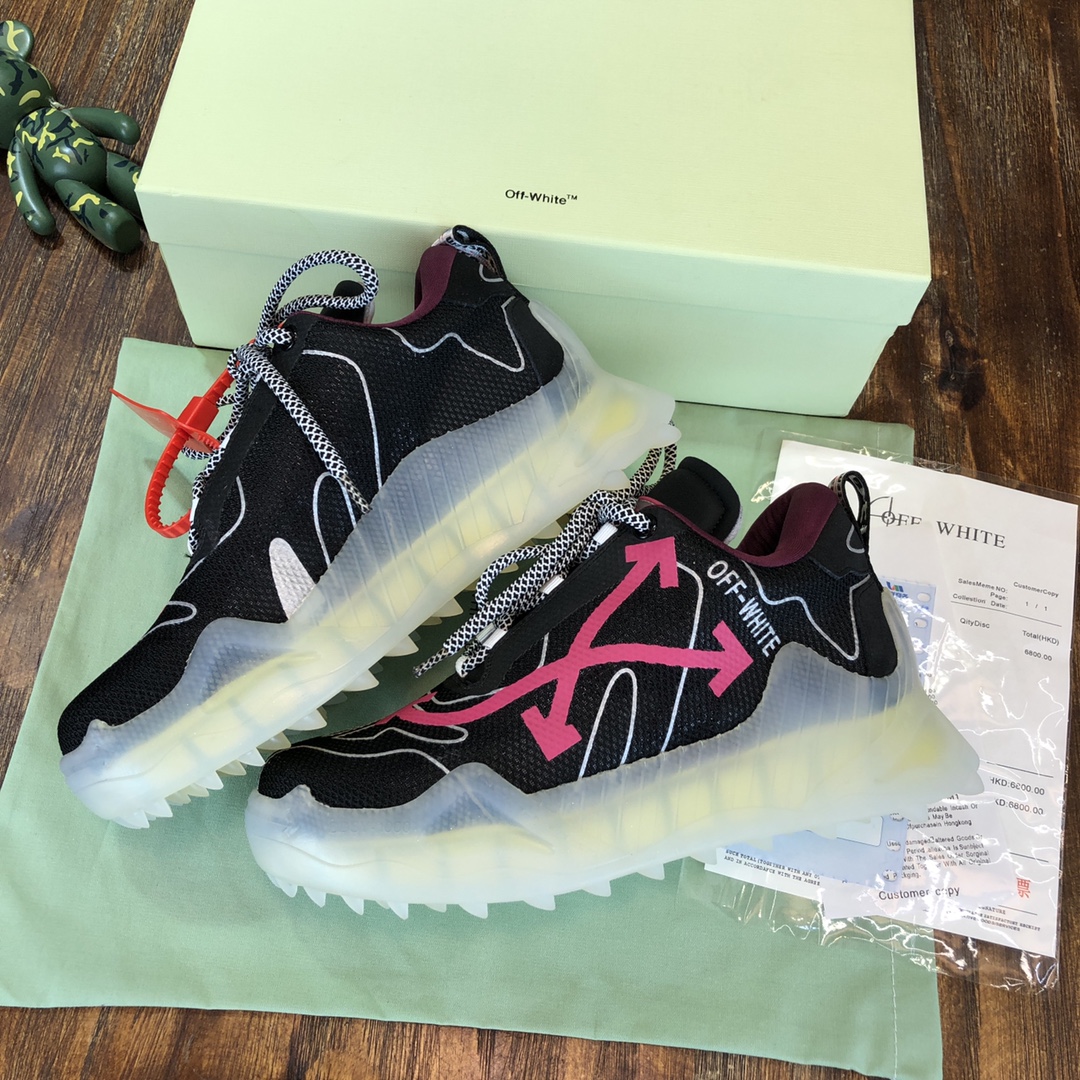 Off-White Odsy-1000 Transparent Fuchsia - vstockx