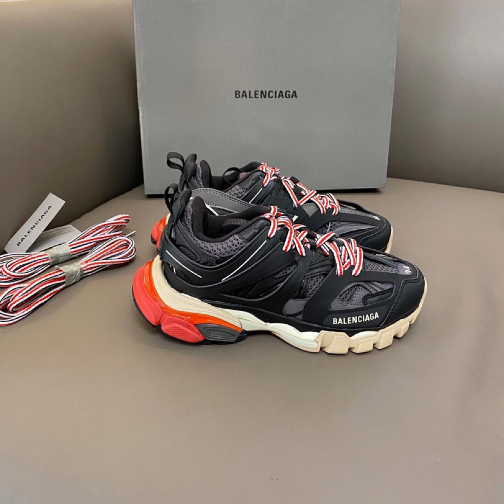 Balenciaga Track Black Grey Red - vstockx