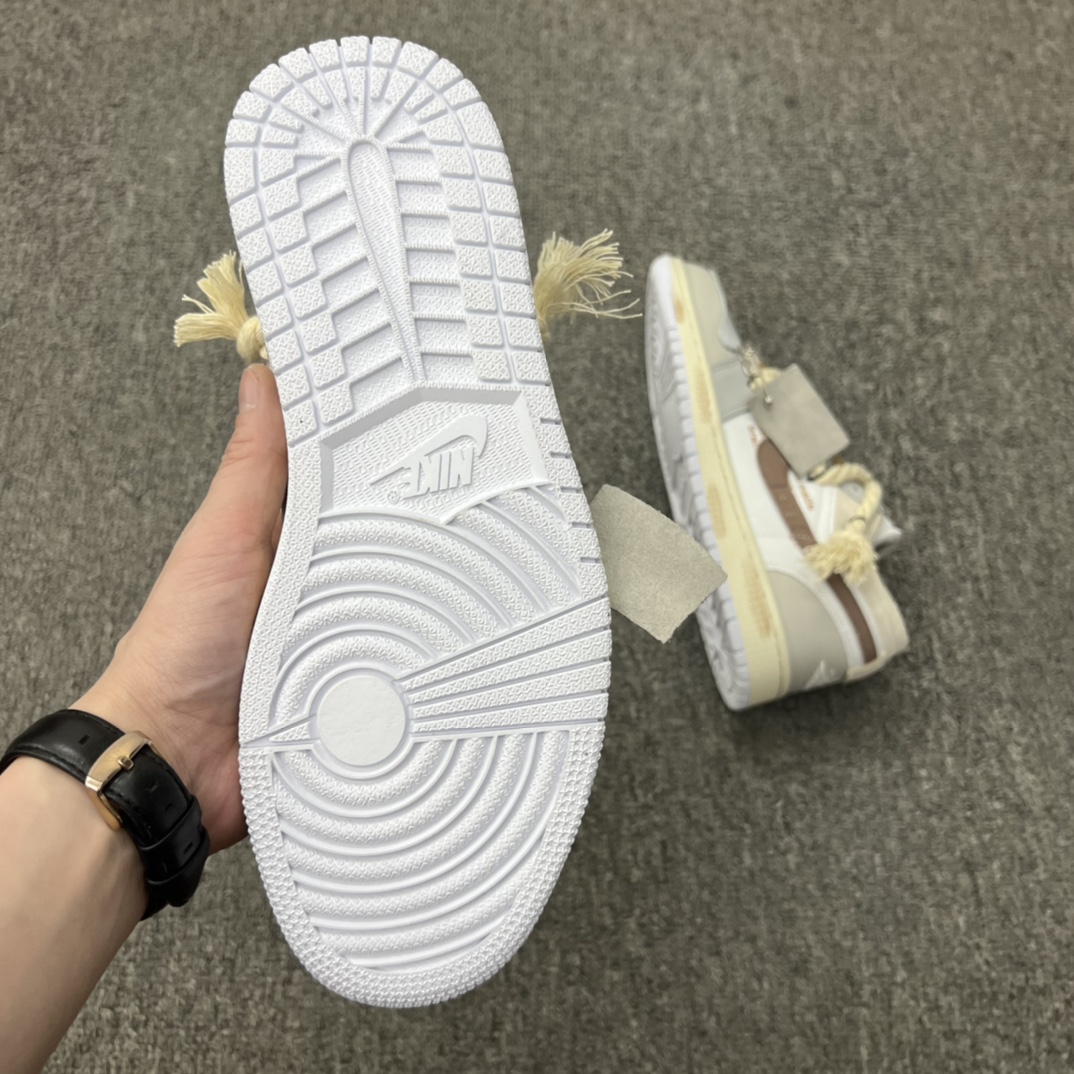 Jordan 1 Low Inside Out Tech Grey - vstockx