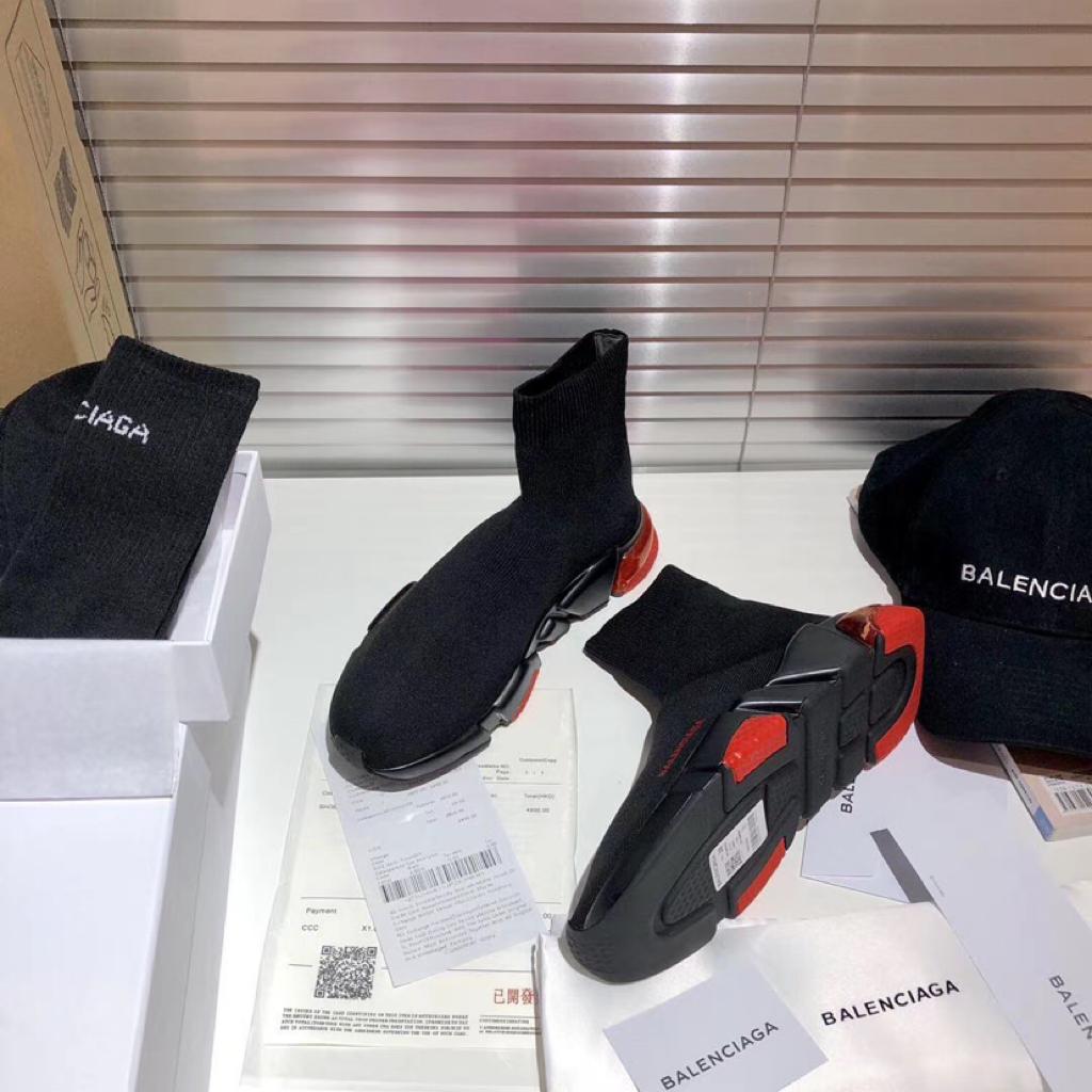 Balenciaga Speed Clearsole Red - vstockx