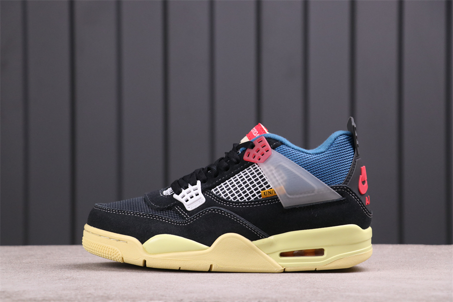 Jordan 4 Retro Union Off Noir - vstockx