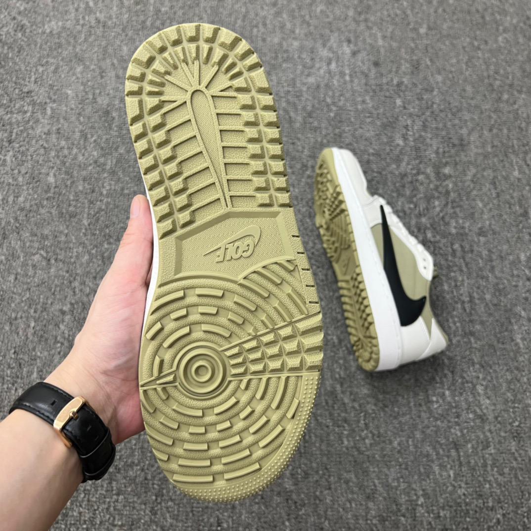 Jordan 1 Retro Low Golf Travis Scott Neutral Olive - vstockx