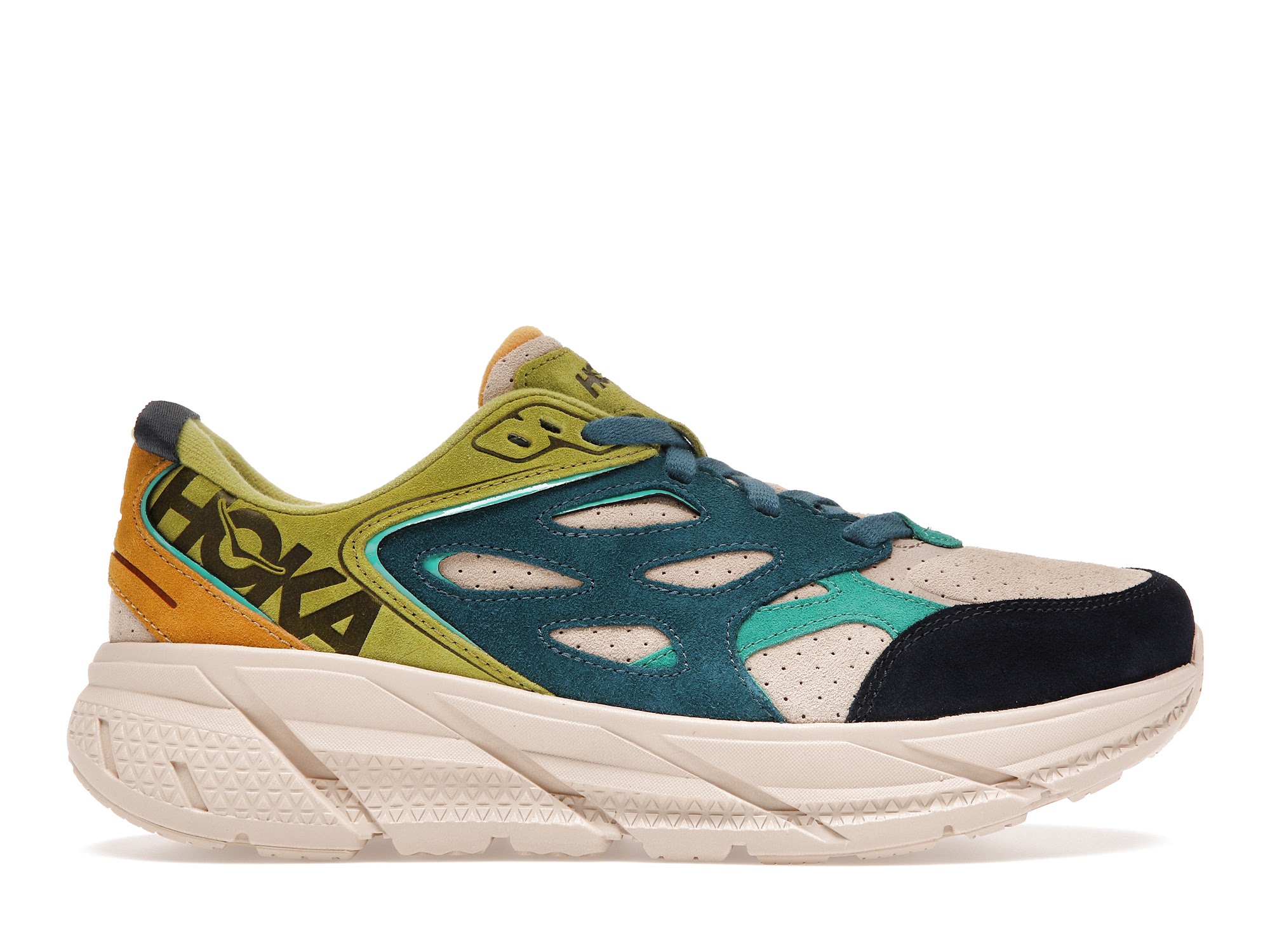 Hoka One One Clifton L Suede Shifting Sand - vstockx