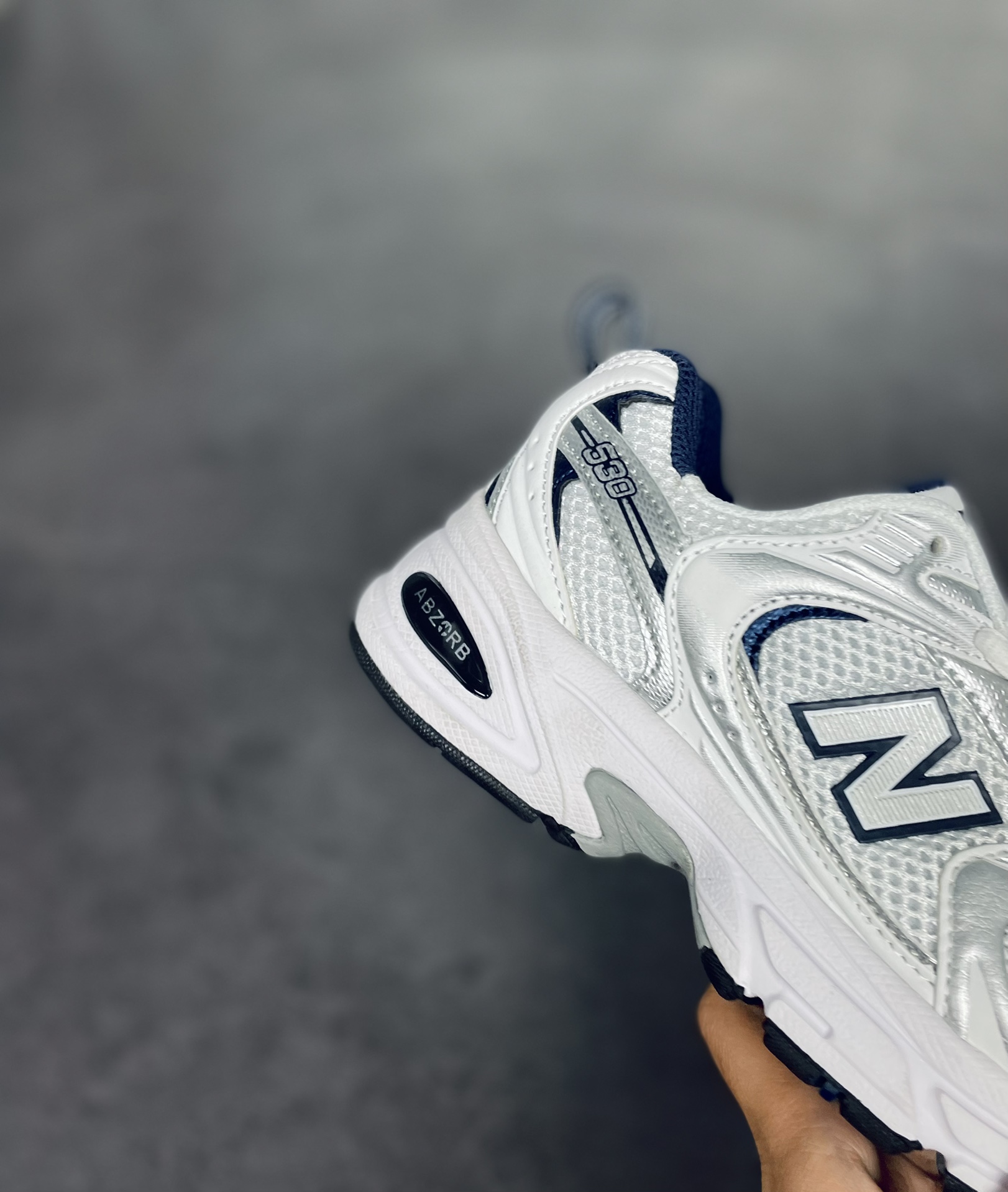 New Balance 530 White Silver Navy - vstockx