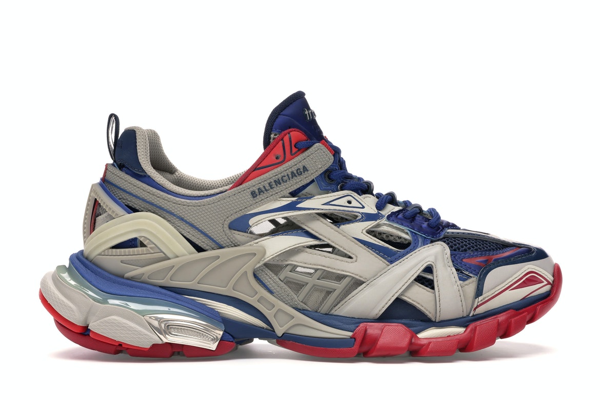 Balenciaga Track 2 Blue Red - vstockx