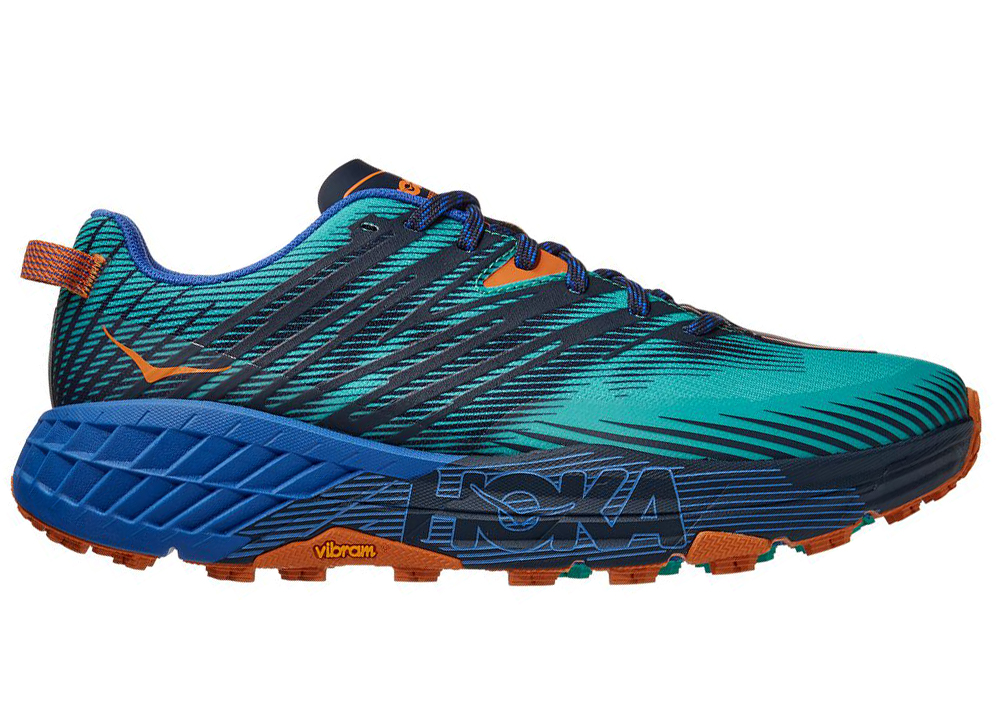 Hoka One One Speedgoat 4 Atlantis Dazzling Blue - vstockx