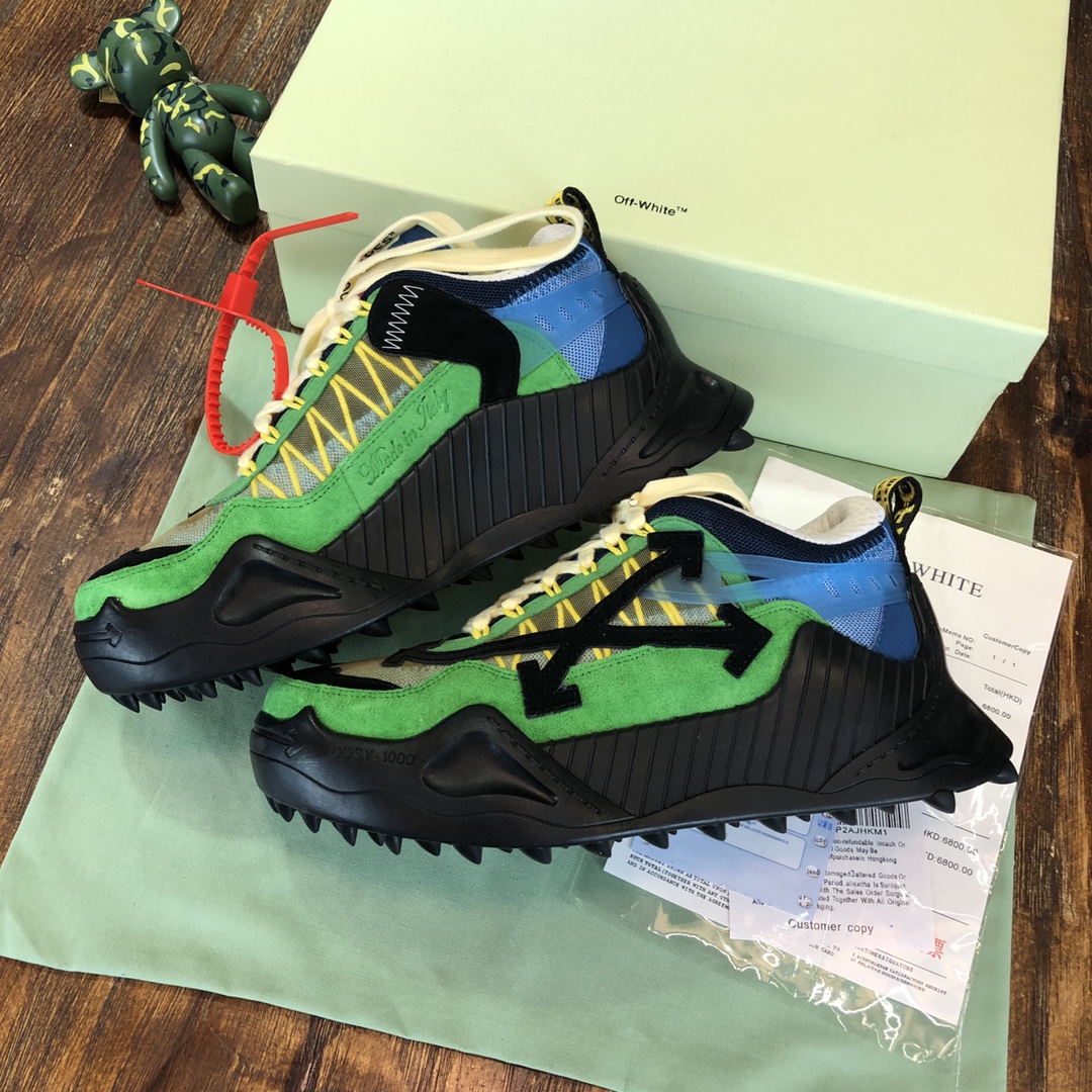 OFF-WHITE Odsy-1000 Green FW19 - vstockx