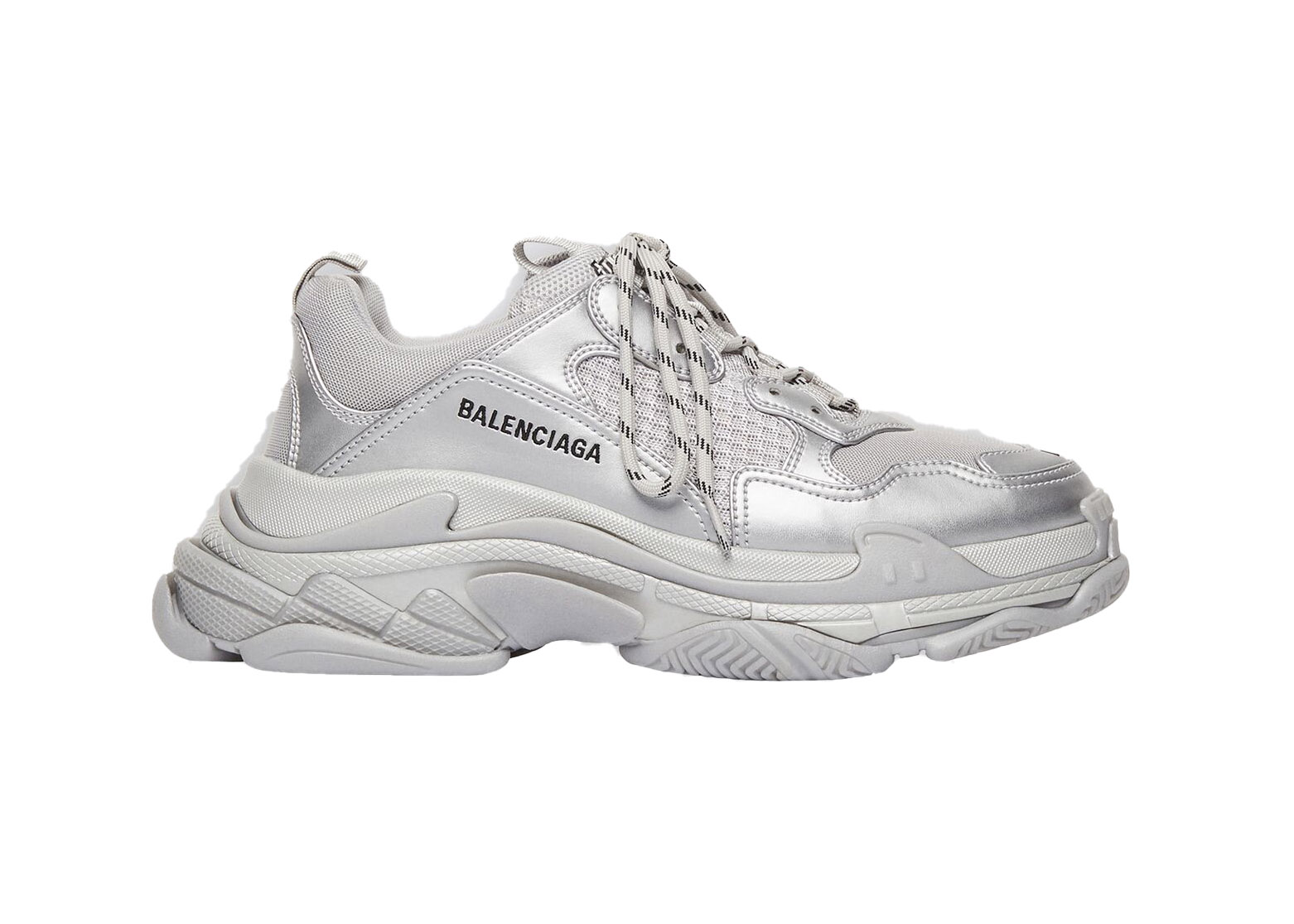 Balenciaga Triple S Silver - vstockx