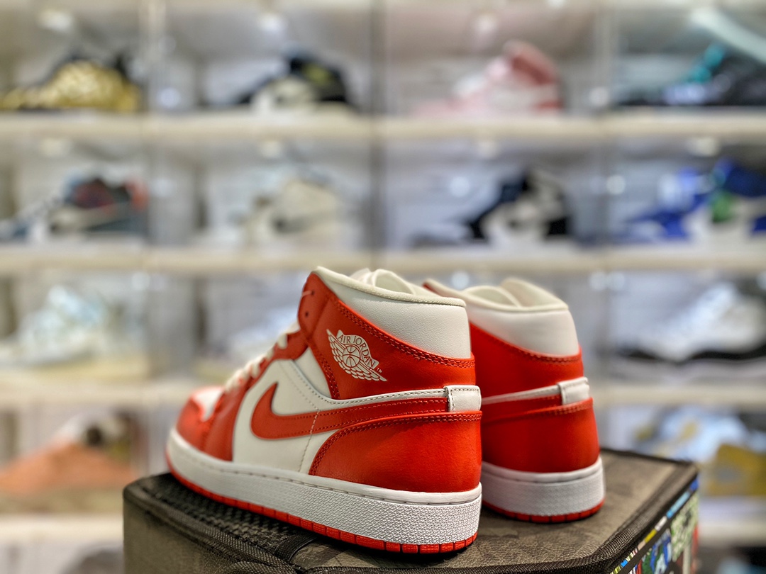 Jordan 1 Mid Syracuse (W) - vstockx