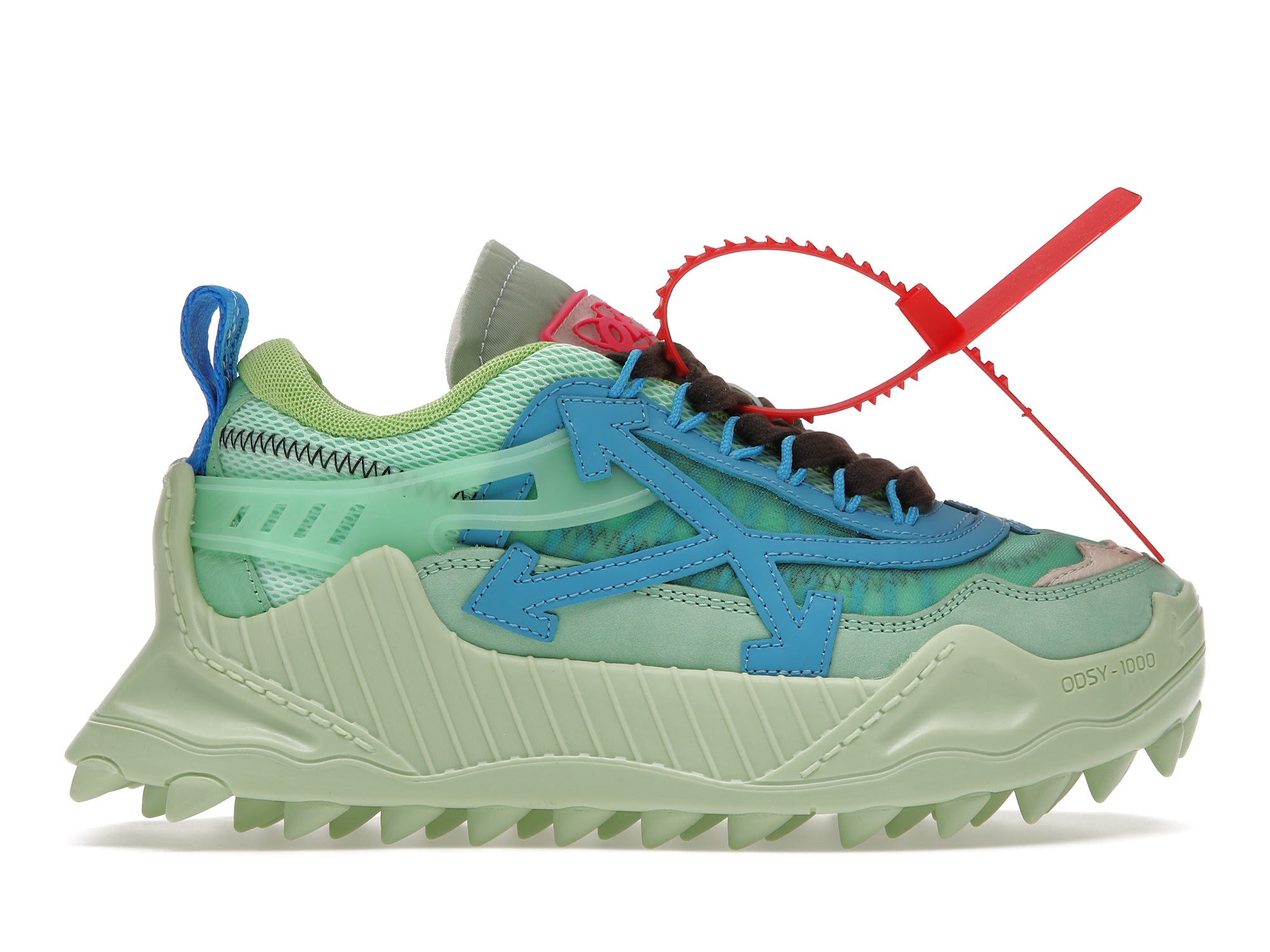 Off-White Odsy-1000 Light Green Blue (W) - vstockx