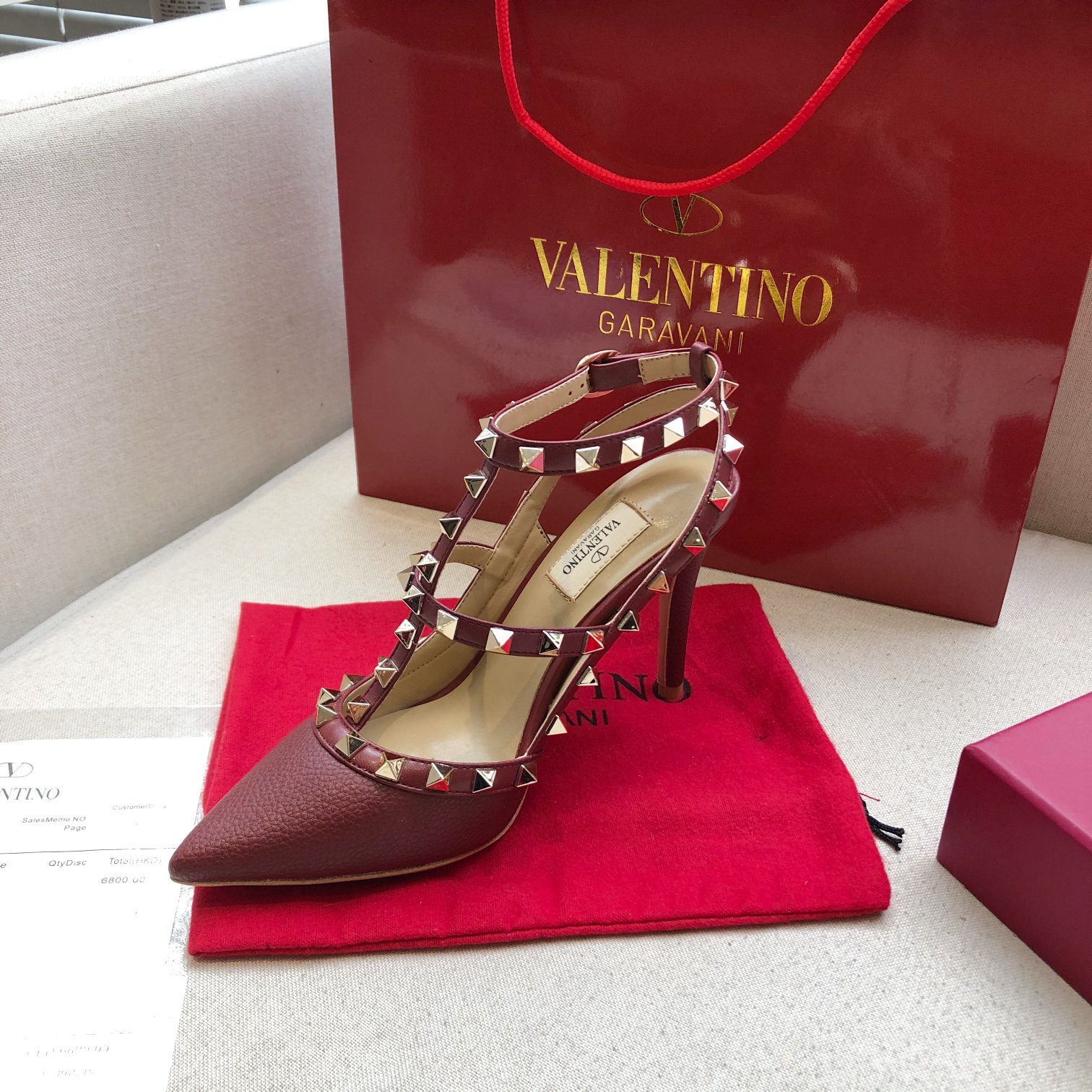 Valentino Garavani Roman Stud 65mm sandals Women 2 - vstockx