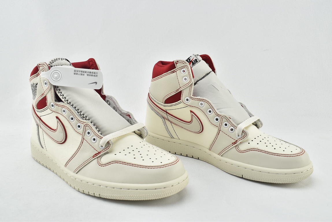 Jordan 1 Retro High Phantom Gym Red - vstockx