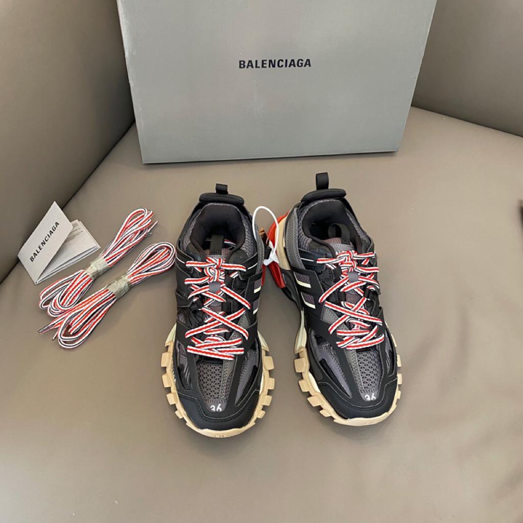 Balenciaga Track Black Grey Red - vstockx