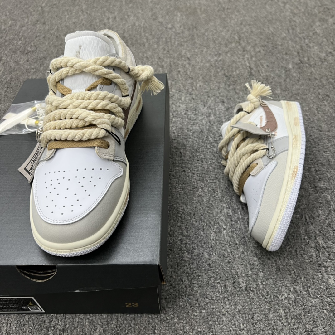 Jordan 1 Low Inside Out Tech Grey - vstockx