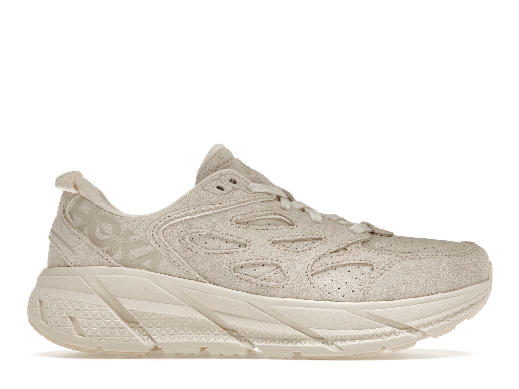 Hoka One One Clifton L Suede Eggnog (All Gender) - vstockx
