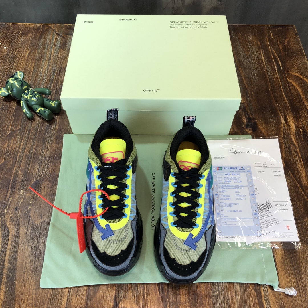 Off-White Odsy-1000 Black Purple AW20 - vstockx