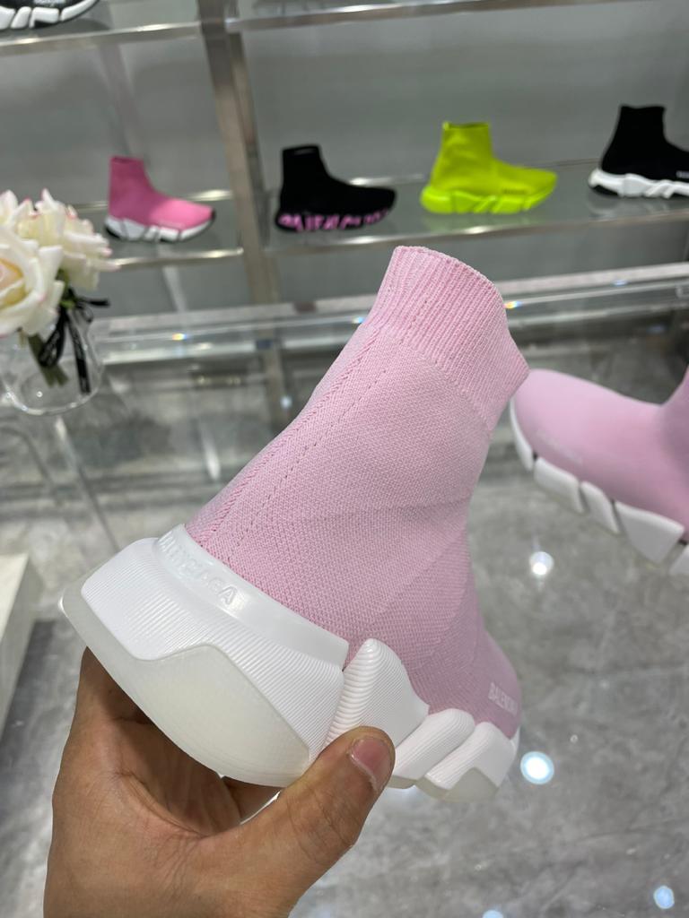 Balenciaga Speed 2.0 Pink White (W) - vstockx