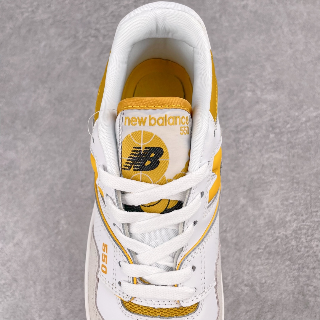 New Balance 550 Sea Salt Varsity Gold - vstockx