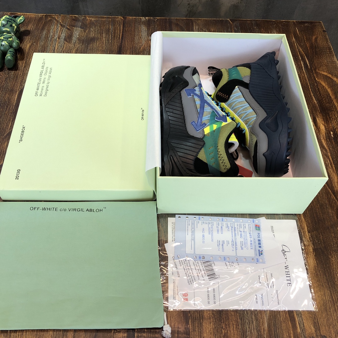 Off-White Odsy-1000 Black Purple AW20 - vstockx