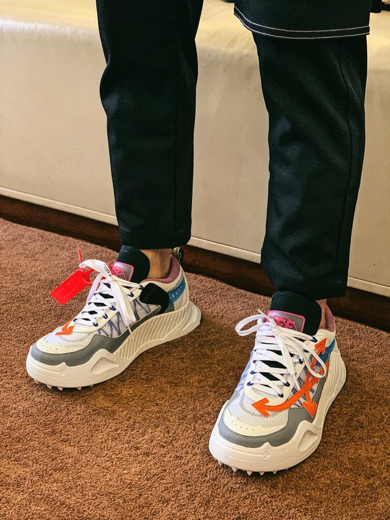OFF-WHITE Odsy-1000 White Orange SS20 - vstockx