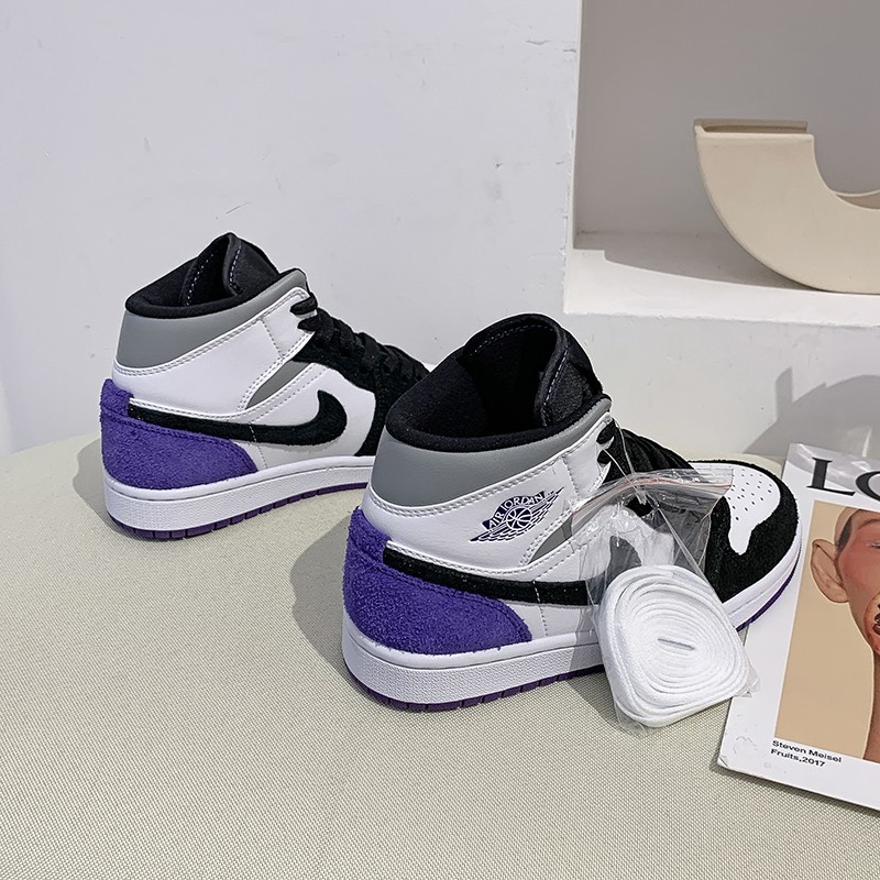 Jordan 1 Mid SE Purple - vstockx