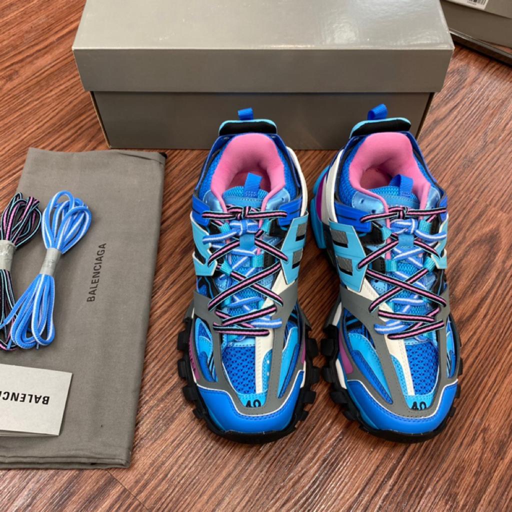 Balenciaga Track Runners Blue (W) - vstockx