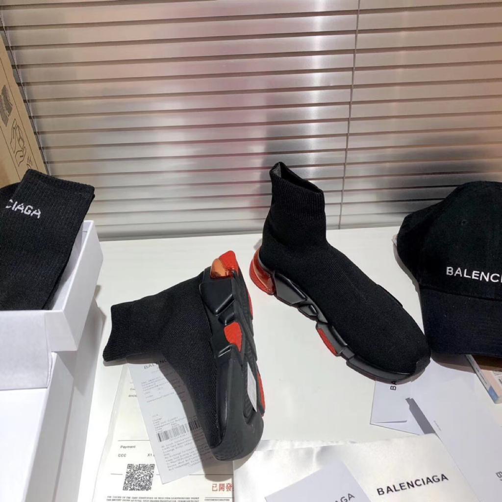 Balenciaga Speed Clearsole Red - vstockx