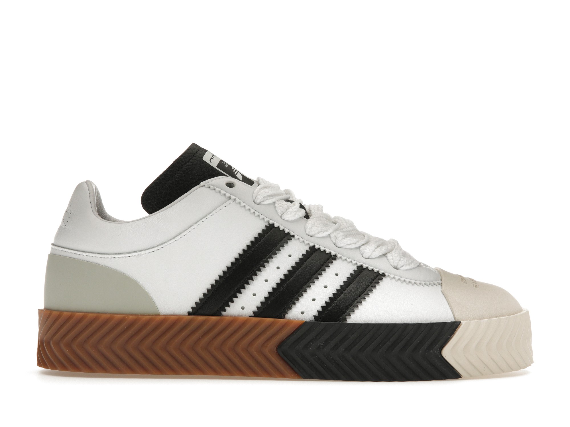 adidas AW Skate Super Alexander Wang White Black - vstockx