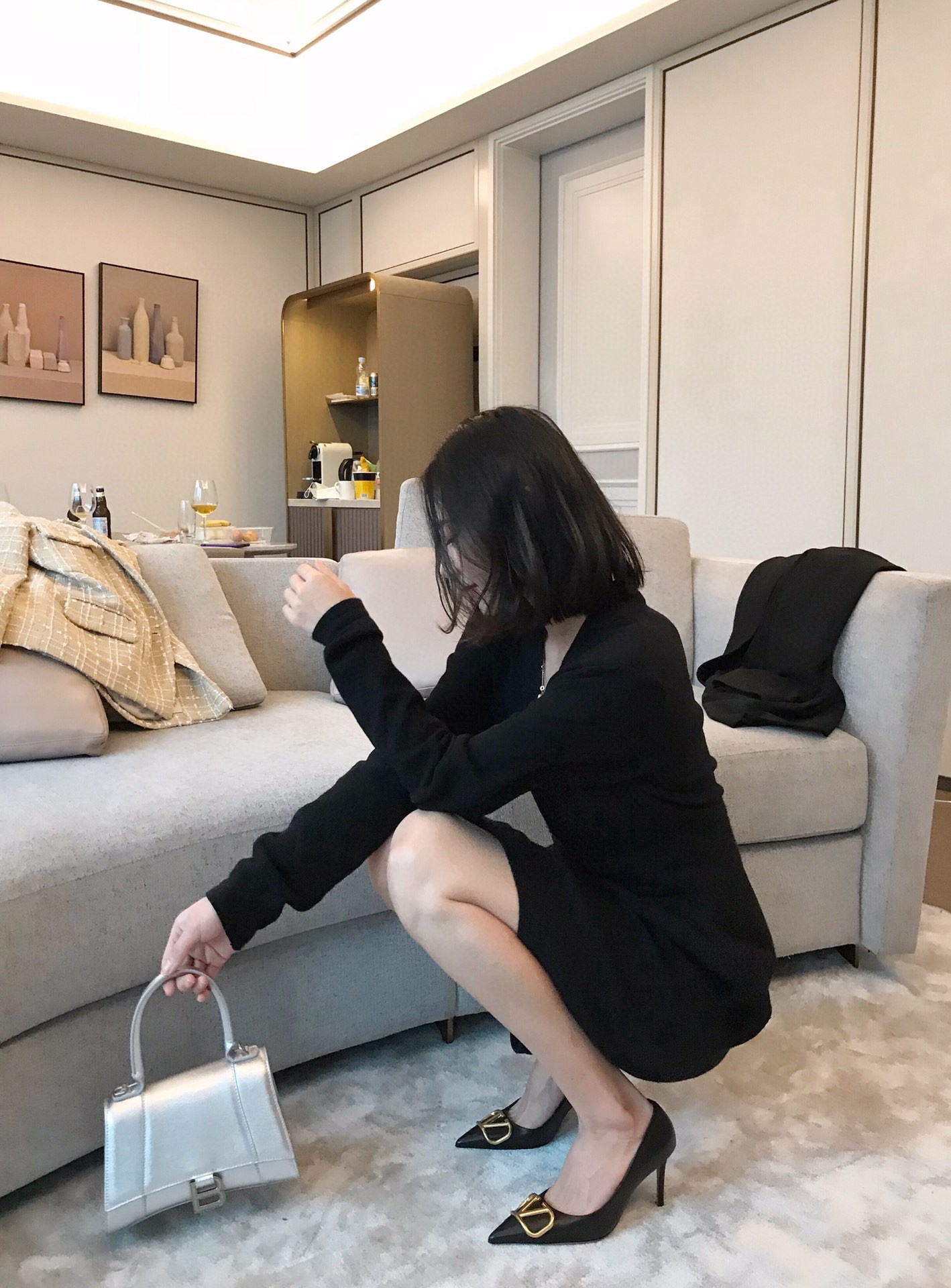 VALENTINO GARAVANI Roman Stud BOOT WOMEN 32 - vstockx