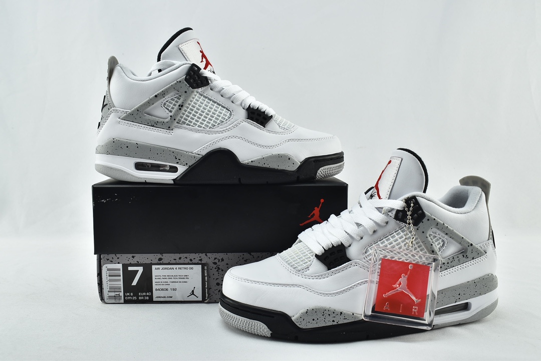 Jordan 4 Retro White Cement - vstockx