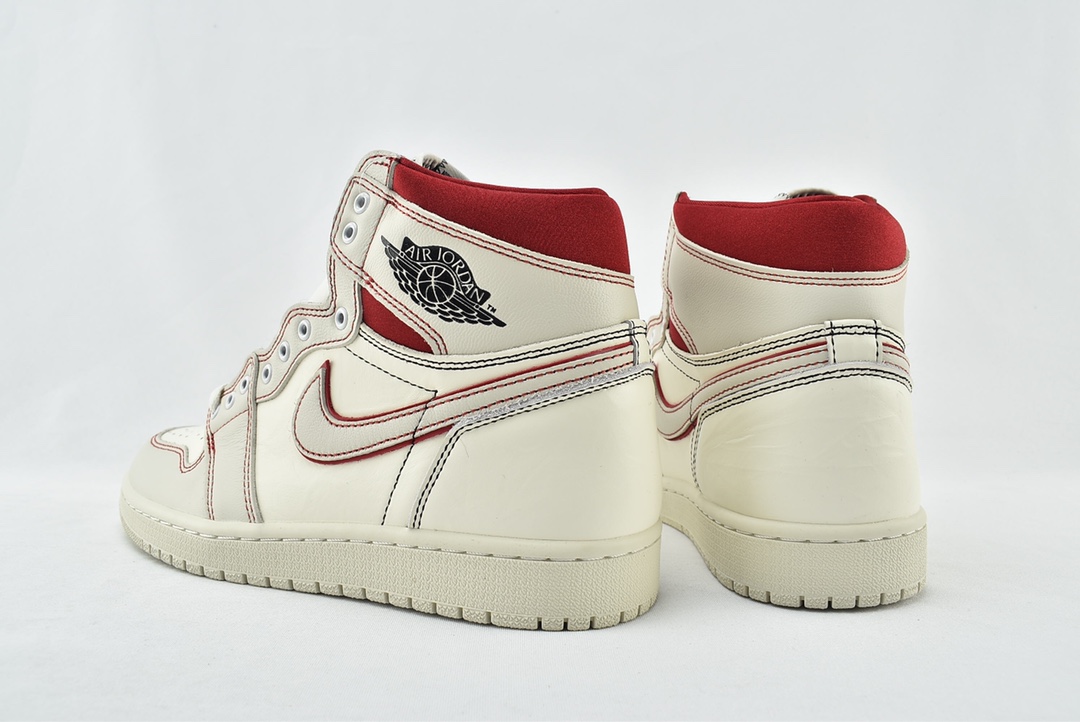 Jordan 1 Retro High Phantom Gym Red - vstockx