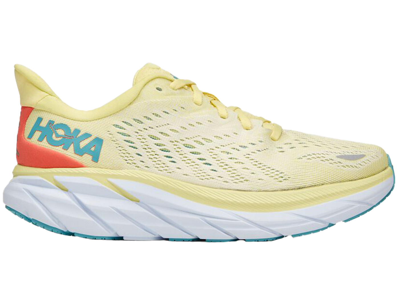 Hoka One One Clifton 8 Yellow Pear Sweet Corn (Women's) - vstockx