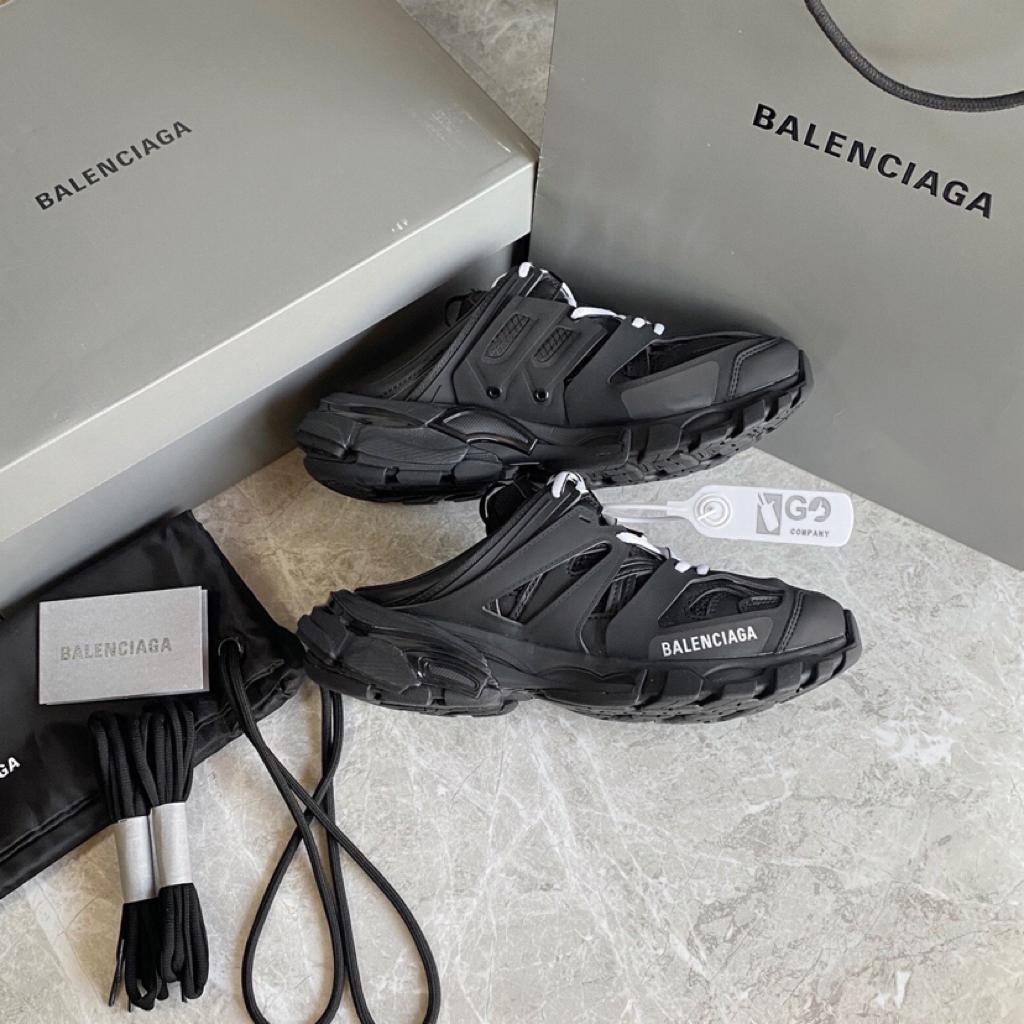 Balenciaga Track Mule Black - vstockx