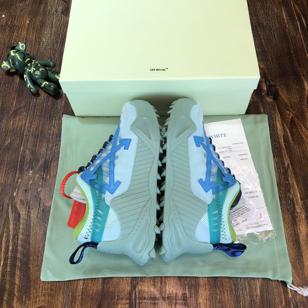 Off-White Odsy-1000 Light Green Blue (W) - vstockx