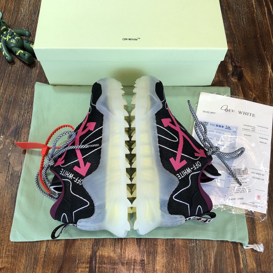 Off-White Odsy-1000 Transparent Fuchsia - vstockx