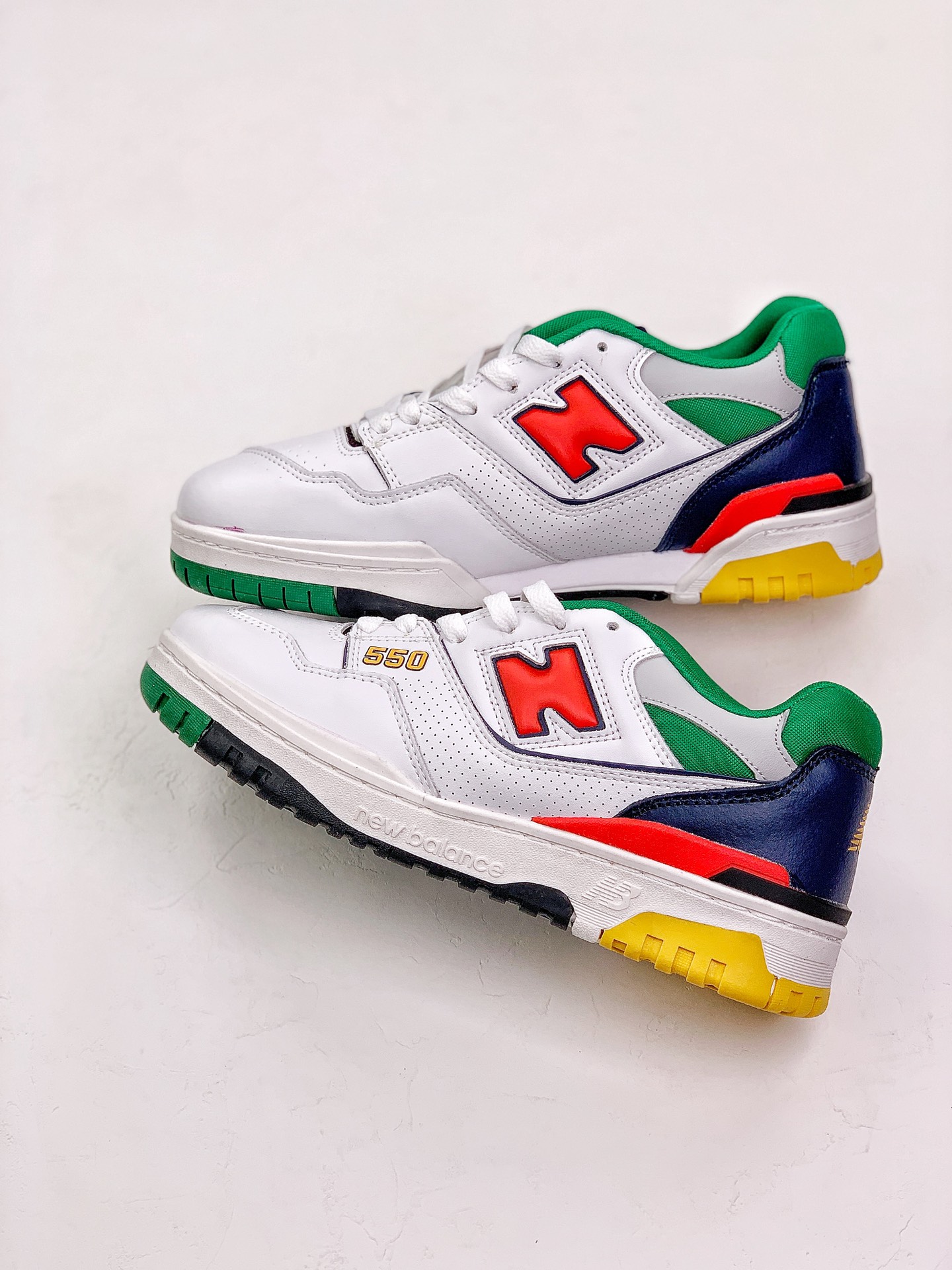 New Balance 550 White Multicolor - vstockx