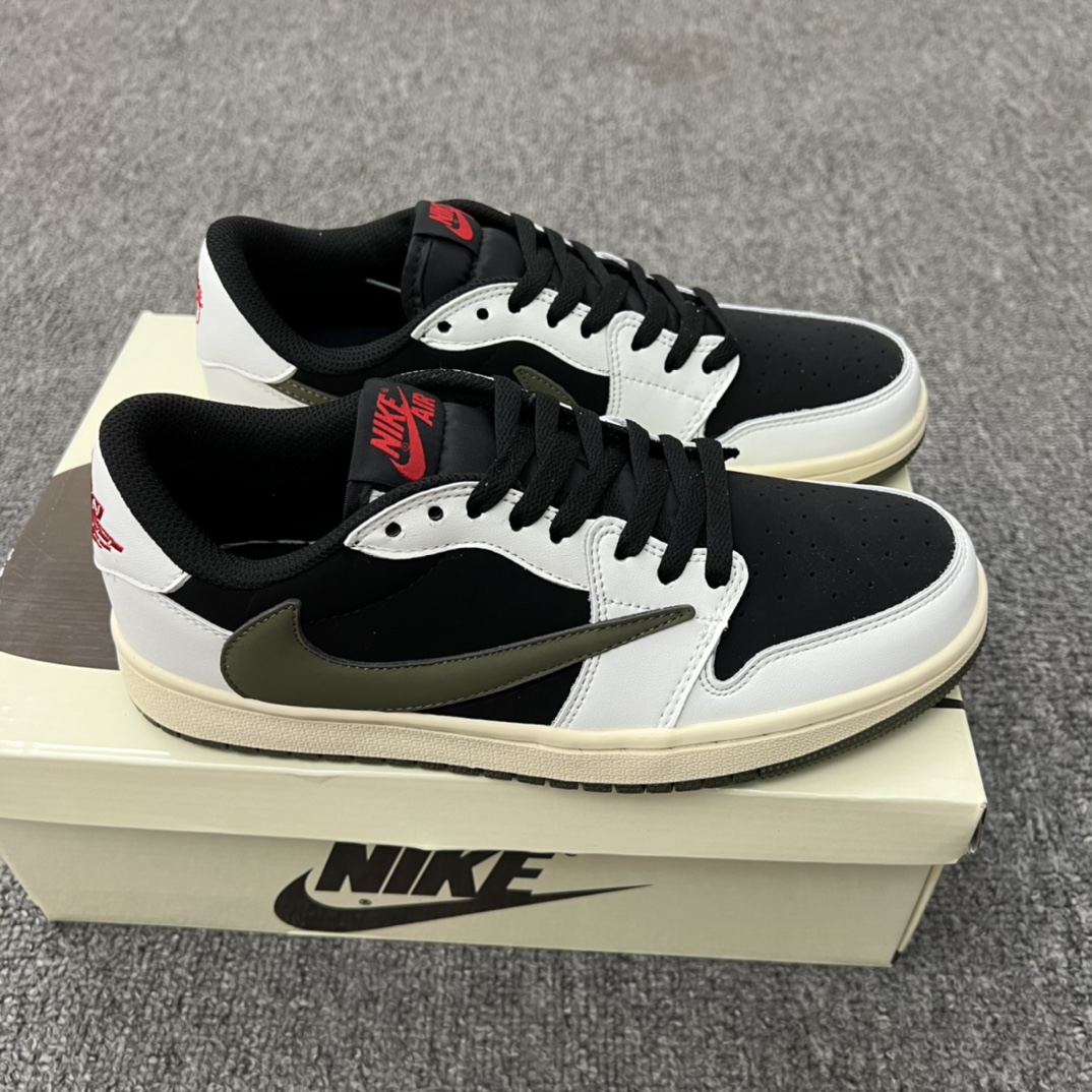 Jordan 1 Retro Low OG SP Travis Scott Olive (W) - vstockx