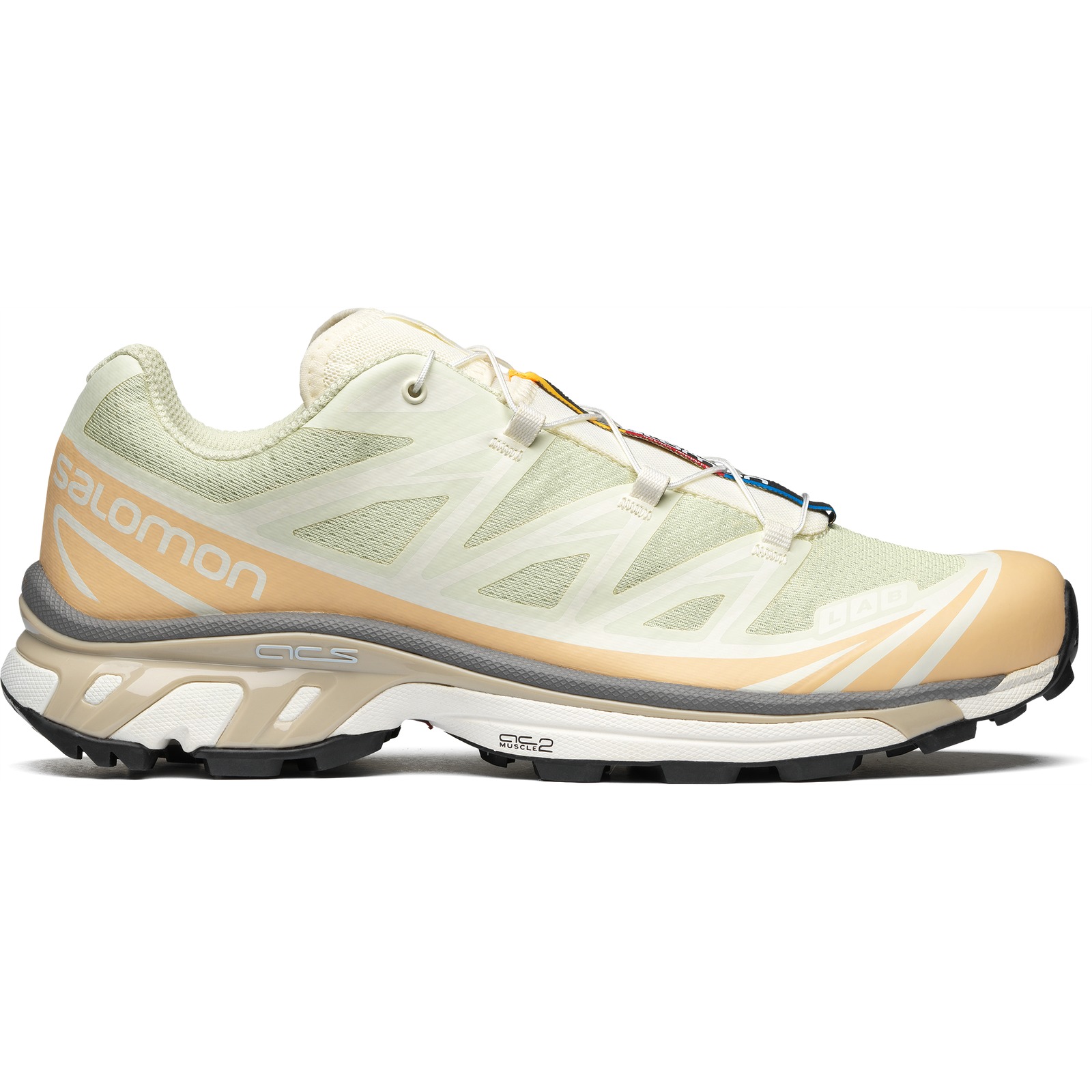 Salomon XT-6 Aloe Wash Feather Grey - vstockx