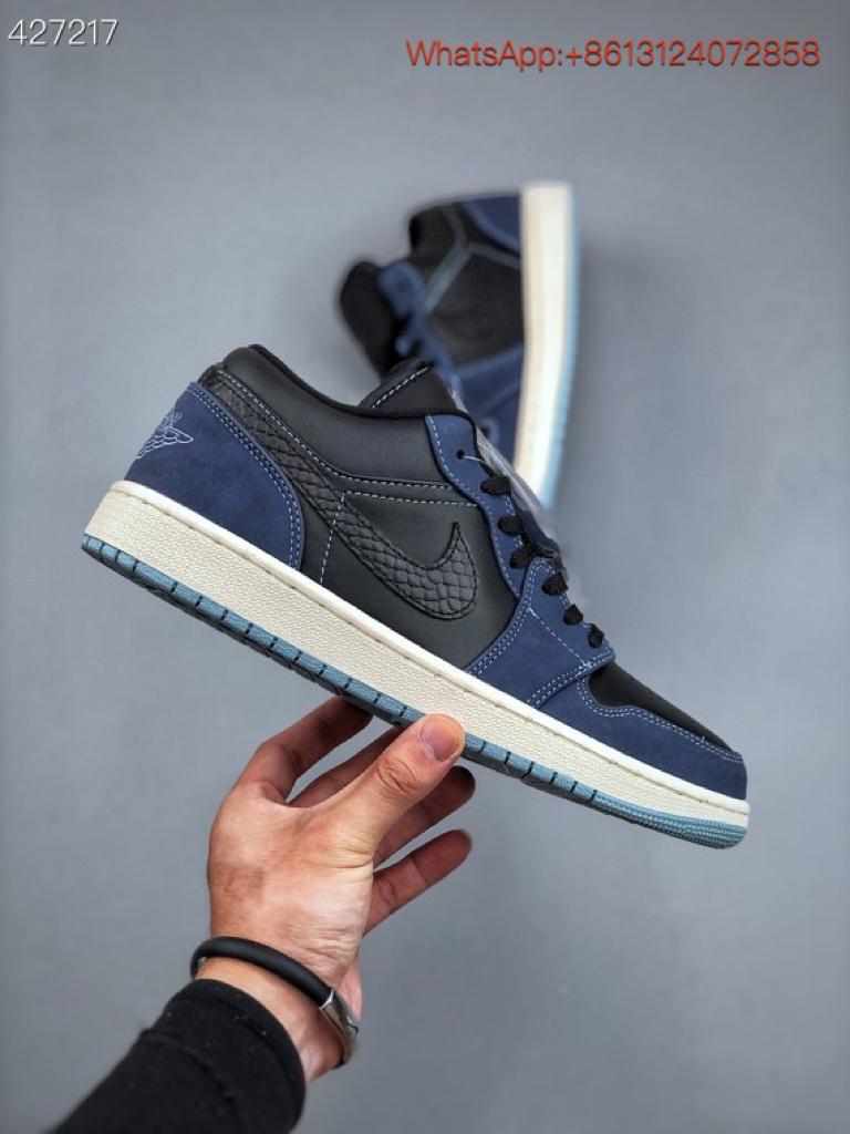 Jordan 1 Low Midnight Navy - vstockx