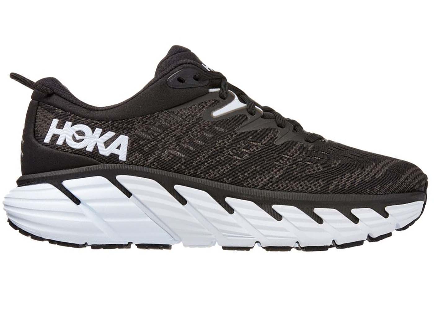 Hoka One One Gaviota 4 Black White (Women's) - vstockx