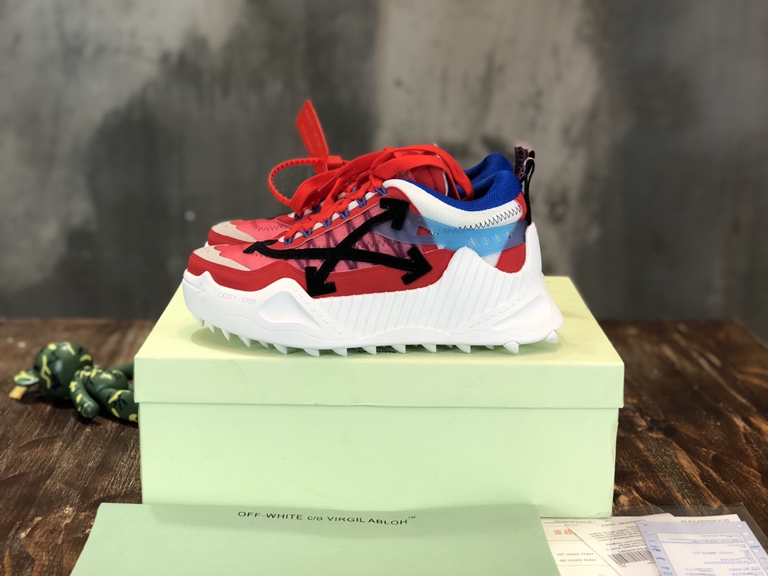 OFF-WHITE Odsy-1000 Red - vstockx