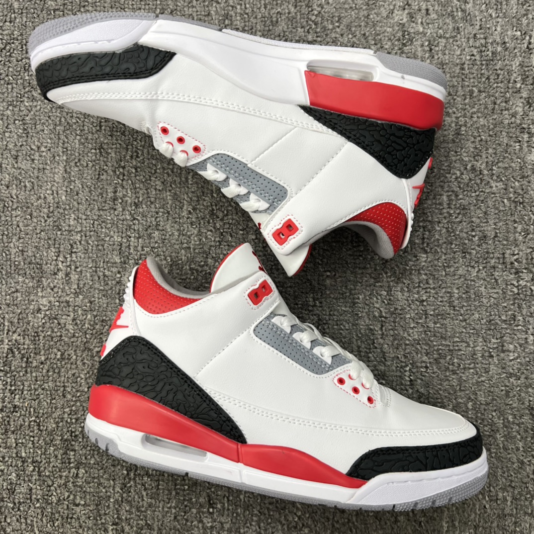 Jordan 3 Retro Fire Red (2022) - vstockx