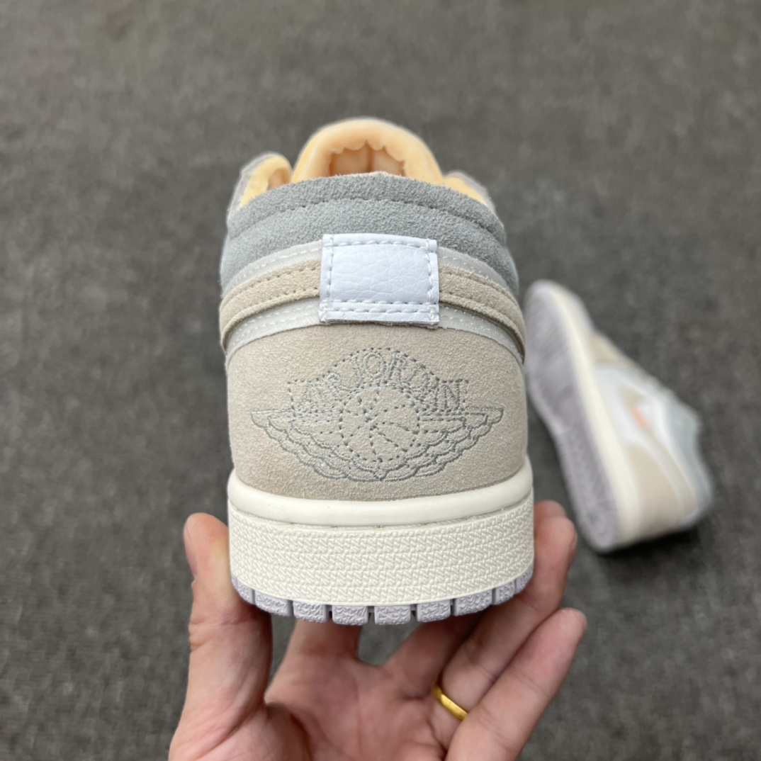 Jordan 1 Low Inside Out White Phantom - vstockx