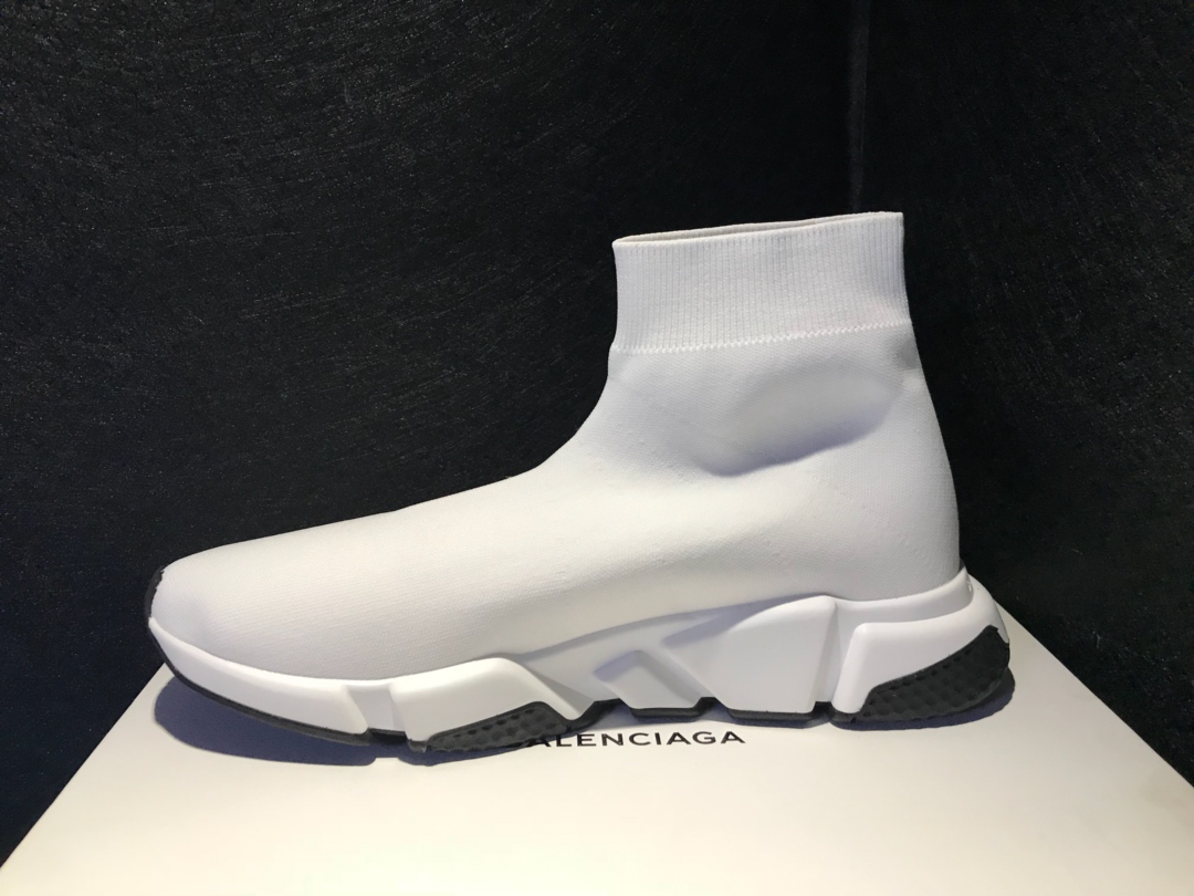 Balenciaga Speed Trainer White 2019 (W) - vstockx