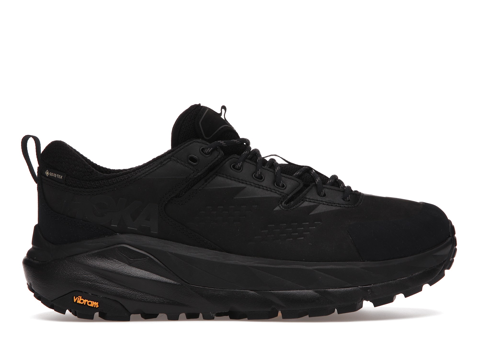 Hoka One One Kaha Low Gore-Tex Black Charcoal Grey - vstockx
