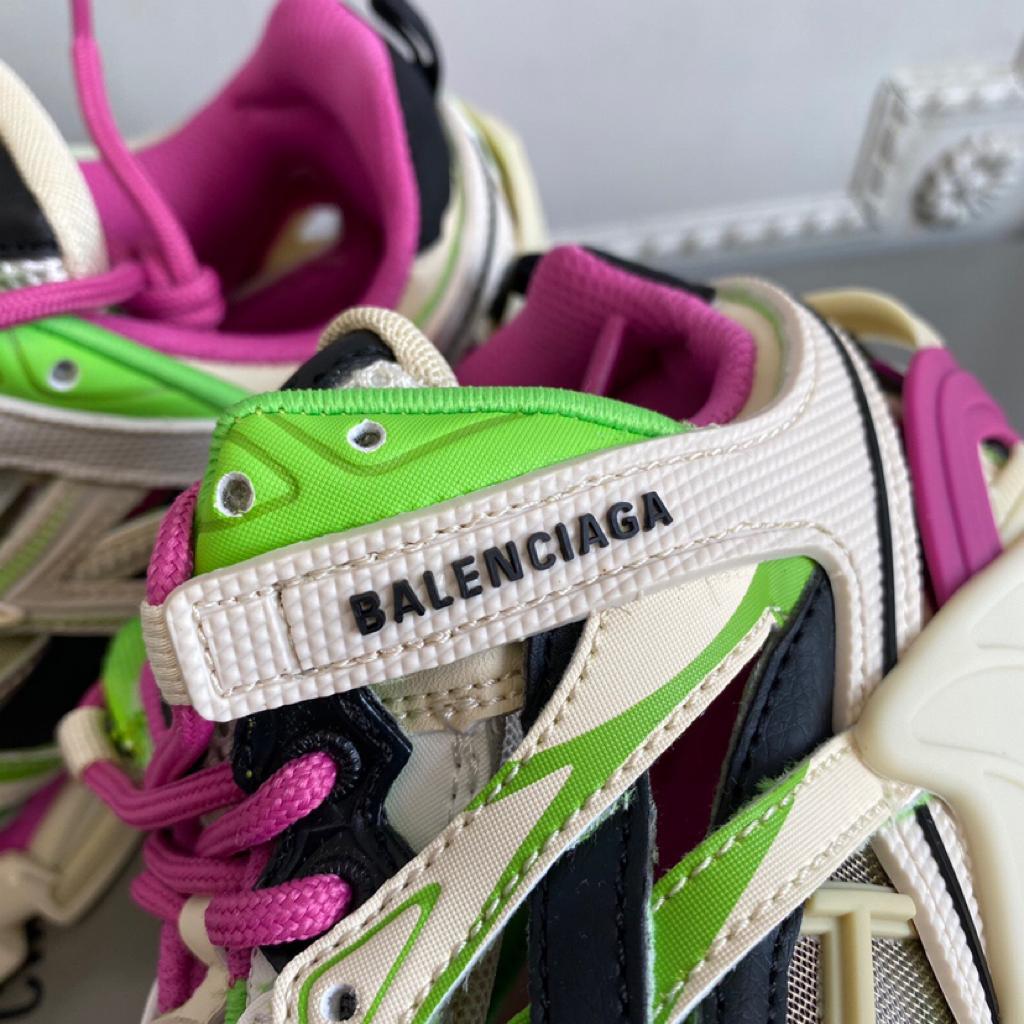 Balenciaga Track.2 Pink Green - vstockx