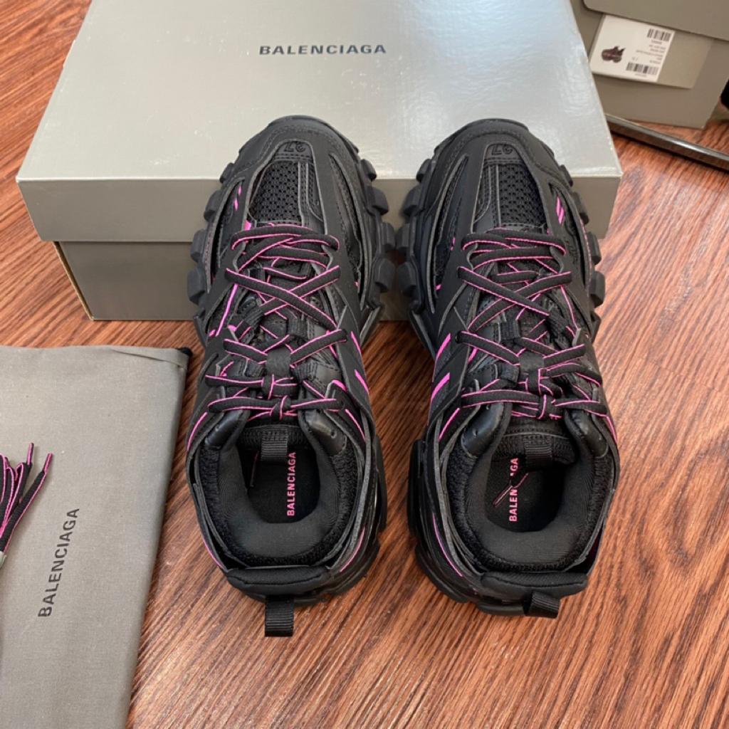Balenciaga Track Washed Black Pink (W) - vstockx